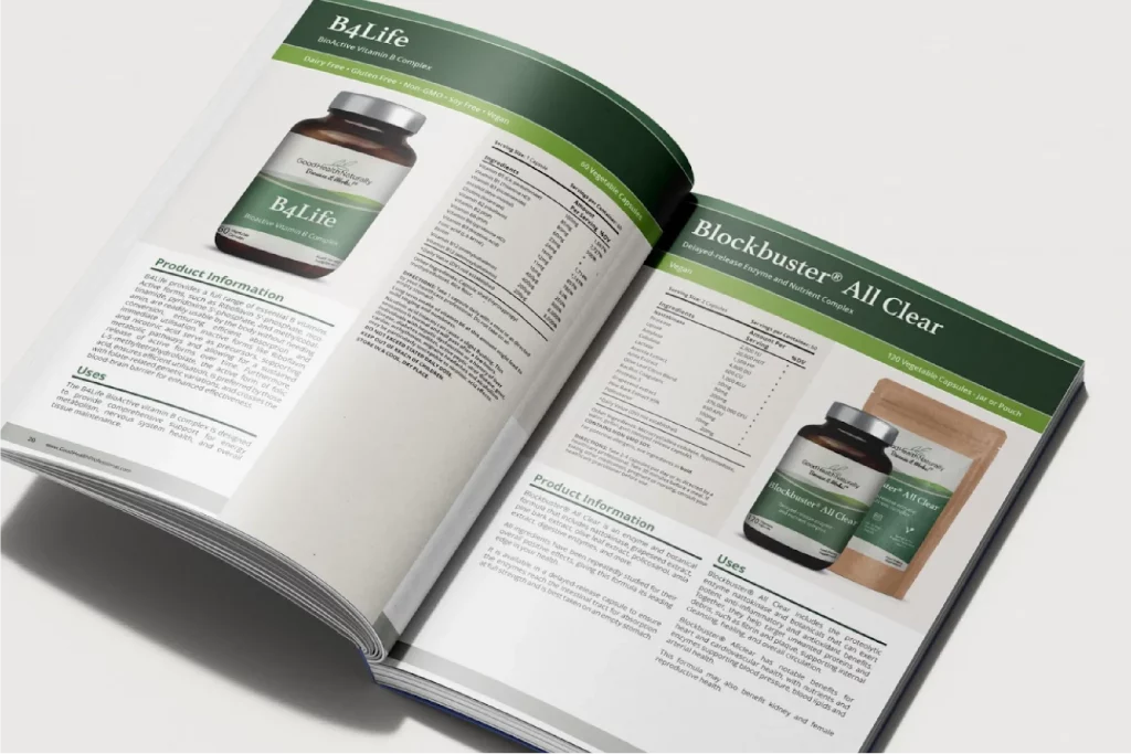 Good Health Naturally Brochure Design