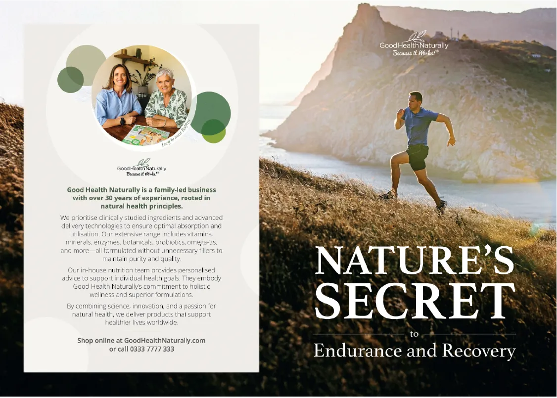 Good Health Naturally Running Show Bi-Fold Leaflet