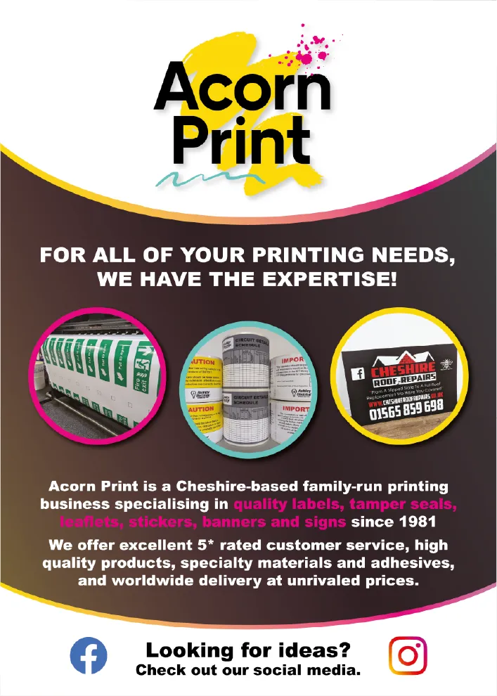 Acorn Print Leaflet Side A