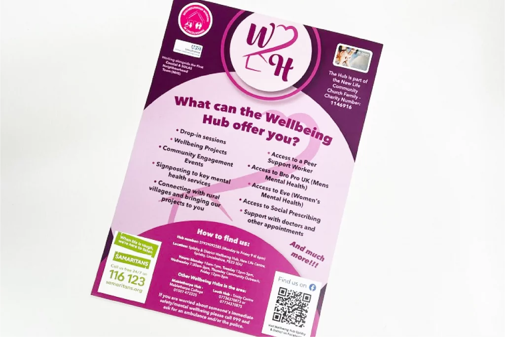 Wellbeing Hub Flyer Design