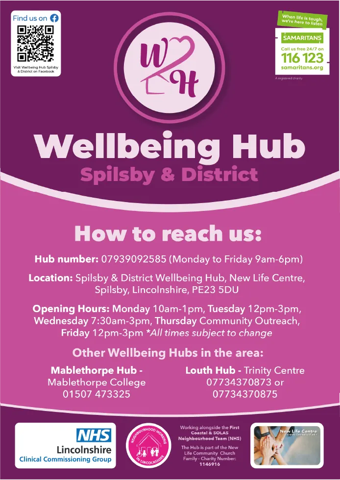 Wellbeing Hub Flyer A