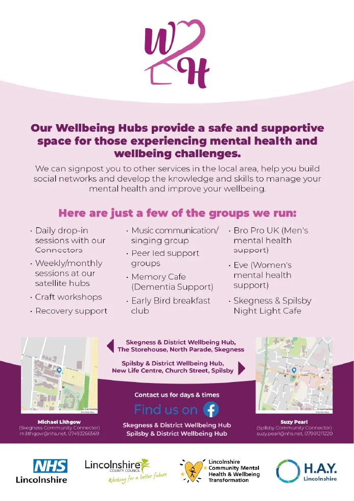 Wellbeing Hub Flyer B