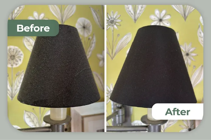 Clean Space Social Media Post of Before and After